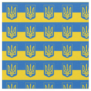 Ukrainian Flag & Ukraine, Trendy Fabric /fashion