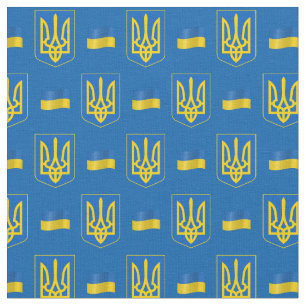Ukrainian Flag & Ukraine Trendy Fabric / fashion