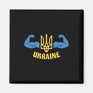 Ukrainian Flag Ukrainian Men Ukrainian Quote Magnet