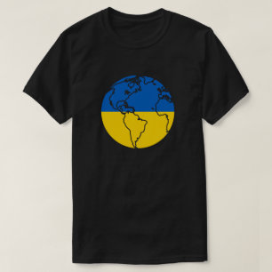 Ukrainian Flag World Solidarity T-Shirt