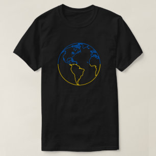 Ukrainian Flag World Solidarity T-Shirt