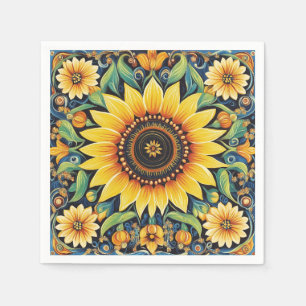 Ukrainian folk art napkin