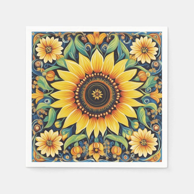 Ukrainian folk art napkin (Front)
