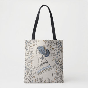 Ukrainian Folk Art Tote Bag