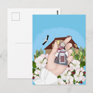 Ukrainian Folk Doll, Motanka. T-Shirt Postcard