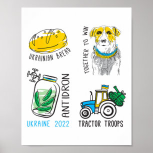 Ukrainian Folk Stories - Victory Ukraine Poster
