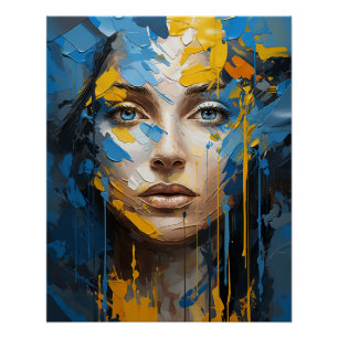 Ukrainian girl Glossy Poster