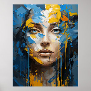 Ukrainian girl poster