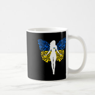 Ukrainian Girl Roots Ukraine Flag Pride Womens But Coffee Mug