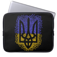Ukrainian heraldry trident tryzub scattering stars