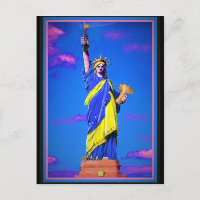 Ukrainian Liberty Postcard (Front)