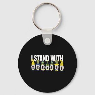 Ukrainian Lover I Stand With Ukraine Funny Ukraini Key Ring