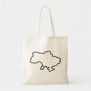 Ukrainian map tote bag
