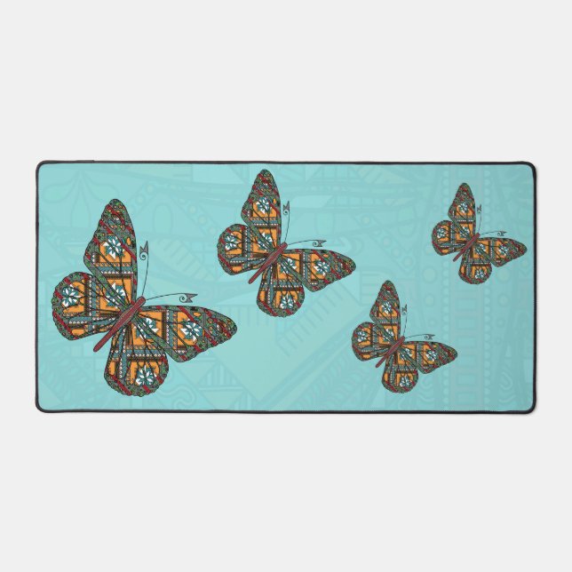 Ukrainian Monarch Desk Mat (Front)