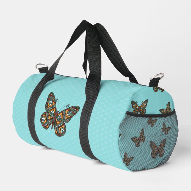 Ukrainian Monarch Duffle Bag (Right Corner)