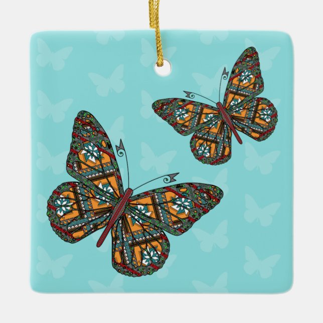 Ukrainian Monarch Ornament (Front)