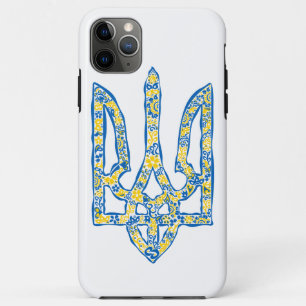 Ukrainian national emblem trident tryzub ethnical iPhone 11 pro max case