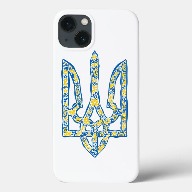 Ukrainian national emblem trident tryzub ethnical Case-Mate iPhone case (Back)