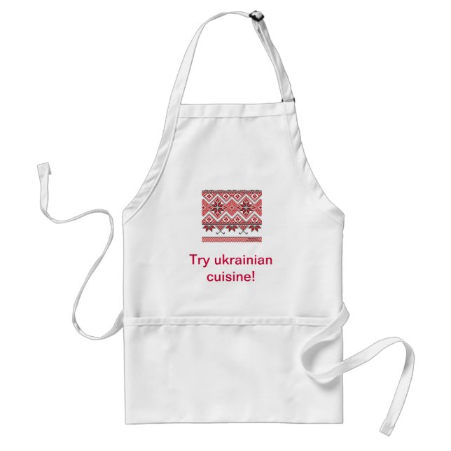 Ukrainian ornament apron (Front)