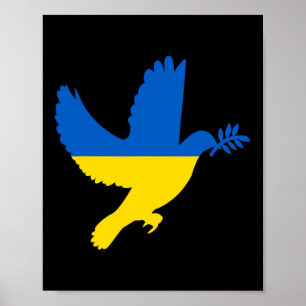 Ukrainian Peace Dove  Poster
