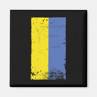 Ukrainian Pride Travel Vacation Ukraine Flag Magnet
