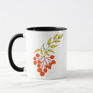 Ukrainian style viburnum branch. Ukraine Mug