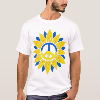 ukrainian sunflower art T-Shirt