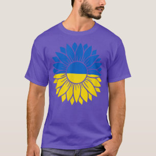 Ukrainian Sunflower I Stand With Ukraine T-Shirt