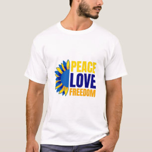 Ukrainian Sunflower - Support Ukraine T-Shirt