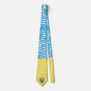 Ukrainian Throw Pillow Tie
