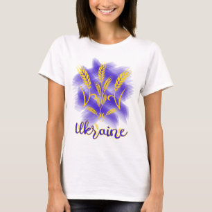 Ukrainian trident made of wheat ear T-Shirt