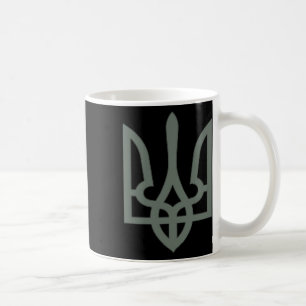 Ukrainian Trident Symbol Tryzub Emblem Coffee Mug