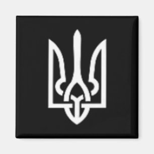 Ukrainian Trident Symbol - Ukraine Tryzub Patrioti Magnet
