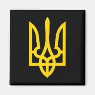 Ukrainian Trident Volodymyr Zelenskyy Ukraine Pres Magnet