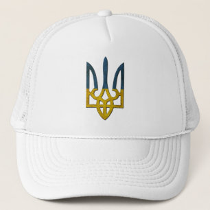 Ukrainian Tryzub Coat of Arms Hat