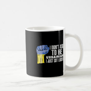 Ukrainian Ukraine Flag Grown Ukrainian Roots Patri Coffee Mug