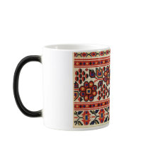 Ukrainian Vyshyvanka Embroidery Flowers Lviv Mug