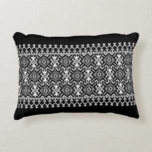 Ukrainian Vyshyvanka: Ethnic Ornament Fusion Decorative Cushion