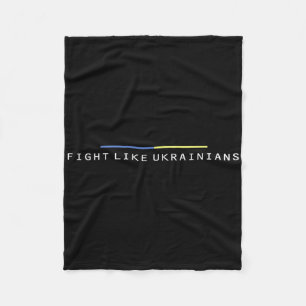 Ukrainian Zelensky Ukraine Army Green Fight Like U Fleece Blanket