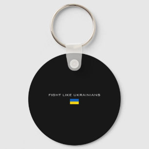 Ukrainian Zelensky Ukraine Army Green Fight Like U Key Ring
