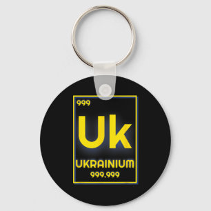 Ukrainium Element Chemistry Smart Ukraine Patrioti Key Ring