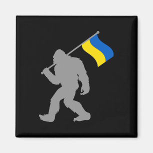 Ukrajina Or Ukrainian Flag On Ukraine Flag Magnet