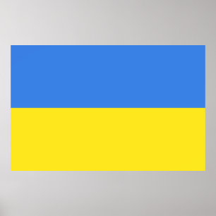 Ukraune - Peace - Ukrainian Flag - Freedom  Poster
