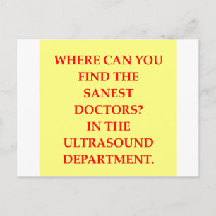 uktra sound joke postcard