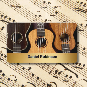 Ukulele Business Card