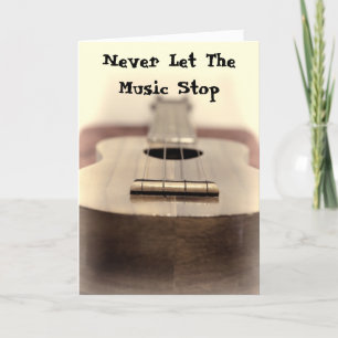 Ukulele Card