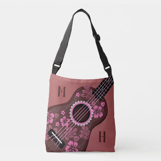 Ukulele custom monogram bags (Front)