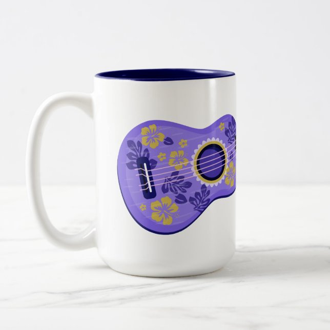 Ukulele custom name mugs (Left)