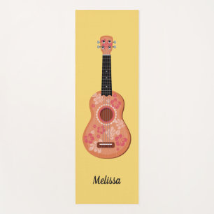 Ukulele custom name yoga mat