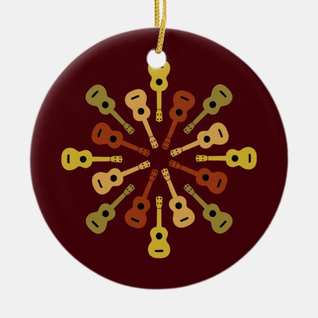 Ukulele custom ornament (Front)